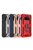 CEPCASE    Samsung Galaxy S10e Kılıf Standlı Magnet Mıknatıslı Yüzük Armored Zırhlı Kapak thumbnail 3