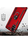 CEPCASE    Samsung Galaxy M31s Kılıf Standlı Magnet Mıknatıslı Yüzük Armored Zırhlı Kapak thumbnail 3