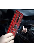 CEPCASE    Xiaomi Mi 9t Kılıf Standlı Magnet Mıknatıslı Yüzük Armored Zırhlı Kapak thumbnail 3