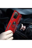 CEPCASE    Xiaomi Poco F3 Kılıf Standlı Magnet Mıknatıslı Yüzük Armored Zırhlı Kapak thumbnail 5