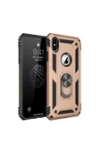 CEPCASE    Iphone X Kılıf Standlı Magnet Mıknatıslı Yüzük Armored Zırhlı Kapak thumbnail 1