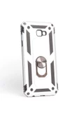 CEPCASE    Samsung Galaxy J4 Plus Kılıf Standlı Magnet Mıknatıslı Yüzük Armored Zırhlı Kapak thumbnail 1