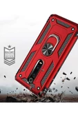 CEPCASE    Xiaomi Mi 9t Kılıf Standlı Magnet Mıknatıslı Yüzük Armored Zırhlı Kapak thumbnail 5