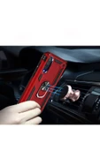CEPCASE    Xiaomi Mi A3 Kılıf Standlı Magnet Mıknatıslı Yüzük Armored Zırhlı Kapak thumbnail 4