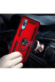 CEPCASE    Samsung Galaxy A02 Kılıf Standlı Magnet Mıknatıslı Yüzük Armored Zırhlı Kapak thumbnail 6