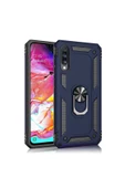 CEPCASE    Samsung Galaxy A30s Kılıf Standlı Magnet Mıknatıslı Yüzük Armored Zırhlı Kapak thumbnail 2
