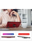 CEPCASE    Xiaomi Redmi 7a Kılıf Standlı Magnet Mıknatıslı Yüzük Armored Zırhlı Kapak thumbnail 5