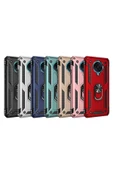 CEPCASE    Xiaomi Poco F2 Pro Kılıf Standlı Magnet Mıknatıslı Yüzük Armored Zırhlı Kapak thumbnail 4