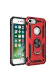 CEPCASE    Iphone 8 Kılıf Standlı Magnet Mıknatıslı Yüzük Armored Zırhlı Kapak thumbnail 1