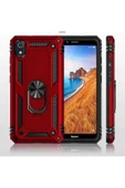 CEPCASE    Xiaomi Redmi 7a Kılıf Standlı Magnet Mıknatıslı Yüzük Armored Zırhlı Kapak thumbnail 4