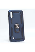 CEPCASE    Samsung Galaxy M10 Kılıf Standlı Magnet Mıknatıslı Yüzük Armored Zırhlı Kapak thumbnail 1