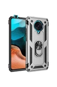 CEPCASE    Xiaomi Poco F2 Pro Kılıf Standlı Magnet Mıknatıslı Yüzük Armored Zırhlı Kapak thumbnail 1