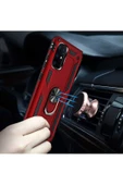 CEPCASE    Samsung Galaxy S20 Plus Kılıf Standlı Magnet Mıknatıslı Yüzük Armored Zırhlı Kapak - 5
