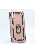 CEPCASE    Samsung Galaxy M10 Kılıf Standlı Magnet Mıknatıslı Yüzük Armored Zırhlı Kapak thumbnail 1