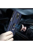 CEPCASE    Xiaomi Redmi Note 9s Kılıf Standlı Magnet Mıknatıslı Yüzük Armored Zırhlı Kapak thumbnail 4