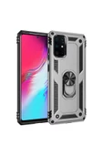 CEPCASE    Samsung Galaxy S20 Plus Kılıf Standlı Magnet Mıknatıslı Yüzük Armored Zırhlı Kapak - 2