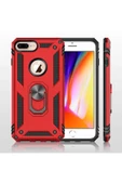 CEPCASE    Iphone 8 Plus Kılıf Standlı Magnet Mıknatıslı Yüzük Armored Zırhlı Kapak thumbnail 6