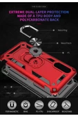 CEPCASE    Samsung Galaxy A2 Core Kılıf Standlı Magnet Mıknatıslı Yüzük Armored Zırhlı Kapak - 6