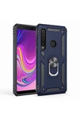CEPCASE    Samsung Galaxy A9 2018 Kılıf Standlı Magnet Mıknatıslı Yüzük Armored Zırhlı Kapak thumbnail 1