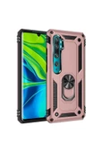 CEPCASE    Xiaomi Mi Note 10 Kılıf Standlı Magnet Mıknatıslı Yüzük Armored Zırhlı Kapak thumbnail 1
