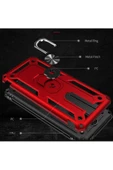 CEPCASE    Xiaomi Poco X2 Kılıf Standlı Magnet Mıknatıslı Yüzük Armored Zırhlı Kapak thumbnail 6