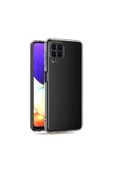 CEPCASE    Samsung Galaxy M22 Kılıf Transparent Şeffaf Kamera Korumalı Camera Protected Kapak thumbnail 5