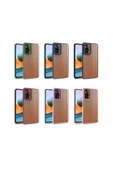 CEPCASE    Xiaomi Redmi Note 10s Kılıf Şeffaf Arka Yüzey Kontrast Renk Kamera Çerçeve Tuş Takımı Orjinal Kalıp thumbnail 4