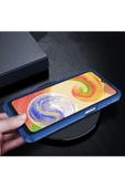 CEPCASE    Samsung Galaxy A04 Kılıf Şeffaf Arka Yüzey Kontrast Renk Kamera Çerçeve Tuş Takımı Orjinal Kalıp - 5