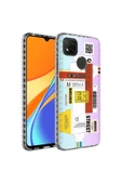 CEPCASE    Xiaomi Redmi 9c Kılıf Kenar Korumalı Desenli Colorful Graphic Design Silikon Kapak thumbnail 1