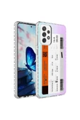 CEPCASE    Samsung Galaxy A52 Kılıf Kenar Korumalı Desenli Colorful Graphic Design Silikon Kapak thumbnail 2
