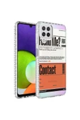 CEPCASE    Samsung Galaxy M22 Kılıf Kenar Korumalı Desenli Colorful Graphic Design Silikon Kapak thumbnail 2