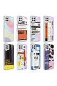 CEPCASE    Samsung Galaxy M32 Kılıf Kenar Korumalı Desenli Colorful Graphic Design Silikon Kapak thumbnail 3