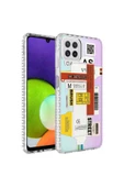 CEPCASE    Samsung Galaxy M32 Kılıf Kenar Korumalı Desenli Colorful Graphic Design Silikon Kapak thumbnail 1