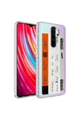 CEPCASE    Xiaomi Redmi Note 8 Pro Kılıf Kenar Korumalı Desenli Colorful Graphic Design Silikon Kapak - 1