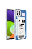 CEPCASE    Samsung Galaxy M12 Kılıf Kenar Korumalı Desenli Colorful Graphic Design Silikon Kapak thumbnail 1