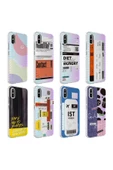 CEPCASE    Xiaomi Redmi 9a Kılıf Kenar Korumalı Desenli Colorful Graphic Design Silikon Kapak - 3