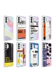 CEPCASE    Samsung Galaxy A13 4g Kılıf Kenar Korumalı Desenli Colorful Graphic Design Silikon Kapak thumbnail 3