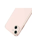 CEPCASE    Iphone 13 Kılıf Kenarları Parlak Gold Tasarım Pastel Renk Tasarımlı Kapak - 6