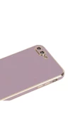 CEPCASE    Iphone 7 Plus Kılıf Kenarları Parlak Gold Tasarım Pastel Renk Tasarımlı Kapak thumbnail 4