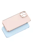 CEPCASE    Iphone 13 Pro Kılıf Kenarları Parlak Gold Tasarım Pastel Renk Tasarımlı Kapak - 4