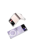 CEPCASE    Galaxy Z Flip 3 Kılıf Magsafe Wireless Şarj Destekli Airbag Shockproof Yeni Nesil Kapak - 3