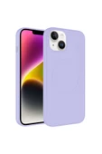 CEPCASE    Iphone 14 Plus Kılıf Magsafe Wireless Şarj Özellikli Pastel Renk Silikon Cleanable Soft Kapak - 1