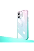 CEPCASE    Iphone 12 Kılıf Parlak Renk Geçişli Kamera Korumalı Tam Kalıp Kapak thumbnail 1