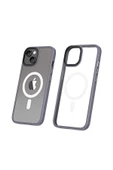 CEPCASE    Iphone 14 Plus Kılıf Wireless Şarj Özellikli Mıknatıslı Magsafe Antishock Kapak - 2