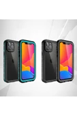 CEPCASE    Iphone 13 Pro Max Kılıf Su Geçirmez Anti Shock Tam Uyumlu Kalıp 2 Parça Kılıf - 7