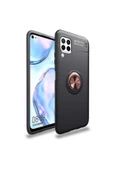 CEPCASE    Huawei P40 Pro Kılıf Yüzüklü Standlı Soft Parmak Izi Bırakmaz+nano Ekran Koruma thumbnail 1