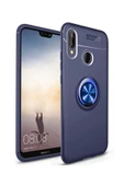 CEPCASE    Huawei P20 Lite Kılıf Yüzüklü Standlı Soft Parmak Izi Bırakmaz+nano Ekran Koruma thumbnail 1