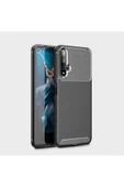 CEPCASE    Huawei Nova 5t Kılıf Ultra Slim Fit Karbon Tasarım Tam Kalıp+nano Ekran Koruma thumbnail 1