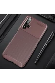CEPCASE    Huawei Nova 5t Kılıf Ultra Slim Fit Karbon Tasarım Tam Kalıp+nano Ekran Koruma thumbnail 2