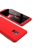 CEPCASE    Galaxy A8 Plus 2018 Kılıf 3 Parça Tam Koruma Zore Ays Kapak - 1